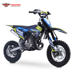 HIGHPER Max.10.5HP Dirt Bike <span class=keywords><strong>50</strong></span> Cc <span class=keywords><strong>Mini</strong></span> Motocross Motocicleta Pitbike Motor de 2 tiempos Motocicleta para niños - Product Image 5