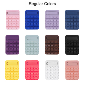 Support de téléphone personnalisé en silicone à ventouse avec béquille, fixation adhésive en silicone, support de téléphone collant et antidérapant Octopus Buddy - Product Image 3