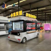 Food Truck Gourmet Mobile : Options de Menu Uniques, Cuisine Entièrement Équipée, Carburant Hybride, Thème Couleur Personnalisé pour la Restauration Extérieure