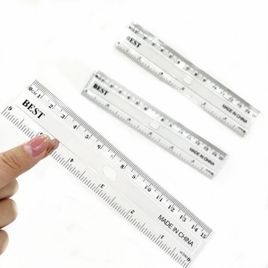 Regla Recta Transparente de Plástico Acrílico de 15 cm de Buena Calidad para Estudiantes, Venta Caliente - Product Image 6