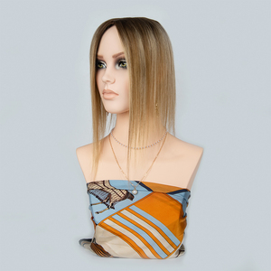 Factory Direct Wholesale 100% Russian Remy Human Hair Wigs 5.5*2.75 Toppers for Women Lace Frontal Wig Water Wave Body Wave - Product Image 3