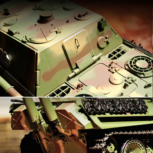 <span class=keywords><strong>Char</strong></span> d'assaut allemand JAGDPanther <span class=keywords><strong>radiocommandé</strong></span> HengLong 1/16 avec fumée et son - Product Image 6