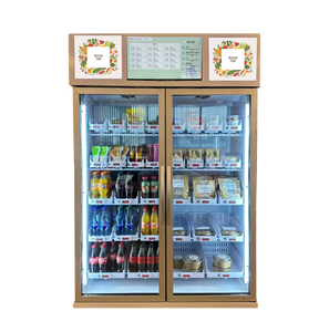 ตู้จำหน่ายสินค้าอัตโนมัติอัจฉริยะ Weimi สำหรับขายแซนด์วิชไข่ ผลไม้ คัพเค้ก สลัด พร้อมระบบชั่งน้ำหนัก - Product Image 1