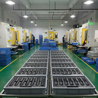 Casing Senter Baja Tahan Karat/Aluminium Custom CNC Turning dengan Pegangan Knurled, Finishing Anodizing Sandblasted untuk Pemesinan