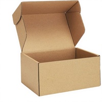 Carpeta de Cartón Kraft Marrón Ecológica con Logotipo Personalizado, con Forro de Esponja Corrugada, Embalaje de Fábrica, Venta al por Mayor, Envío por Correo