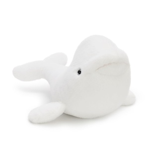 Peluche de Ballena <span class=keywords><strong>Beluga</strong></span> Blanca, <span class=keywords><strong>Animal</strong></span> Marino Suave y Adorable, Juguete de Peluche para Niños Amantes del Océano, Regalo Suave y Acogedor - Product Image 2