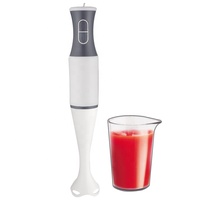 Mixeur Plongeant Électrique Portable en Plastique à Vitesse Variable, Hachoir Multifonctionnel pour Aliments Bébé à Usage Domestique