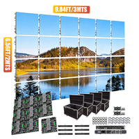Système de mur vidéo LED intérieur modulaire NovaStar 24 P2.6mm 500mm x 500mm (9.8' x 6.6' / 3m x 2m) – Écran LED clé en main