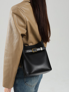 Bolsos de Hombro Tipo Cubo para Mujer, de Moda, de Cuero PU, de Lujo, de Diseñador - Product Image 5