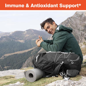 Sambucus แคปซูลเอลเดอร์เบอร์รี่สีดำพร้อมอาหารเสริมสมุนไพรแคปซูลเสริมภูมิคุ้มกันต้านอนุมูลอิสระ - Product Image 5