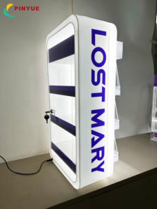 Étagères de présentation <span class=keywords><strong>pour</strong></span> cigarettes, présentoir de magasin de tabac, <span class=keywords><strong>support</strong></span> <span class=keywords><strong>mural</strong></span>, vitrine en acrylique verrouillable <span class=keywords><strong>pour</strong></span> cigarettes à vendre - Product Image 2