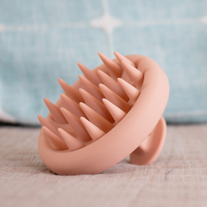 Wholesale OEM Silicone Scrubber Hair <b>Brush</b> Massager Reusable Head Massager Soft Silicon Shampoo <b>Brush</b> Scalp Massager - Product Image 1