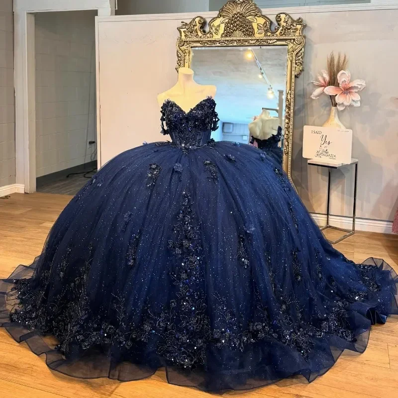 Elegant Navy Blue Lace Dresses - Perfect for Weddings