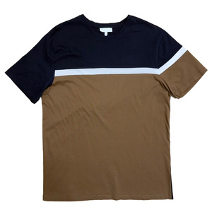 Collection d'été élégante T-shirt à blocs de couleurs pour hommes Tissu respirant confortable Parfaitement conçu pour les tenues décontractées Streetwear - Product Image 5