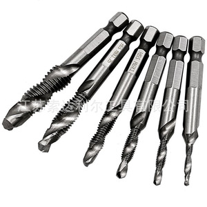 Brocas Multiusos con Recubrimiento de Titanio, Métricas, con Vástago Hexagonal, para Materiales Sintéticos y Grafito - Product Image 2