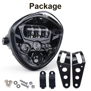 ไฟหน้ามอเตอร์ไซค์ OVOVS ขนาด 7 นิ้ว พร้อมขายึด สำหรับมอเตอร์ไซค์ทั่วไป ฮอนด้า ยามาฮ่า ไทรอัมพ์ คาเฟ่เรเซอร์ - Product Image 5