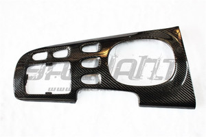 ชุดเปลี่ยนภายในคาร์บอนไฟเบอร์สำหรับรถยนต์ RX7 FD3S RHD ปี 1992-1997 ครอบคลุมแผงหน้าปัดด้านบน ชุดเกียร์ และชุดวิทยุ - Product Image 3