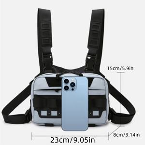 กระเป๋าอเนกประสงค์สำหรับกิจกรรมกลางแจ้ง กระเป๋าคาดเอวใส่อุปกรณ์ตกปลา สายสะพายไหล่บุนวม กระเป๋าตกปลา<span class=keywords><strong>คา</strong></span><span class=keywords><strong>ร์</strong></span>พ สำหรับผู้ชายและผู้หญิง - Product Image 2