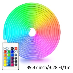 ไฟนีออน LED RGB แบบยืดหยุ่น 12V รุ่น 2835 108LED ต่อเมตร ม้วนยาว 100 เมตร สำหรับตกแต่งบ้าน สร้างบรรยากาศ - Product Image 1