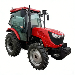 Tracteur agricole à roues 4x4 de 70 CV avec moteur CE et transmission par engrenages pour le travail des champs - Product Image 3