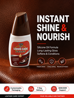 Hei Niu - Betún Transparente para Zapatos de Cuero Black Bull de 75 ml, Fácil de Limpiar, con Indicador de Líquido Restante