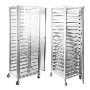 Commerciële Aluminium Bakkerij Rack 9/ 15/18/20 Lagen <span class=keywords><strong>Trolley</strong></span> Brood Koeling Bakkerij <span class=keywords><strong>Trolley</strong></span> Voor Hotels En Restaurants - Product Image 1