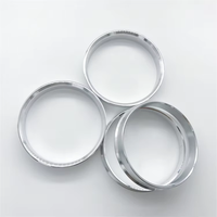 67.1MM-73.1MM OD Anneau central d'entretoise de roue Jeu de 4 anneaux de jante centrés sur le moyeu