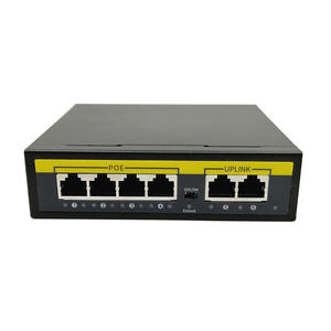 米国規格8 + 2 10ポートPOEスイッチ48Vネットワークケーブル電源監視ワイヤレスAP 4 + 2 6ポート10ポートターミナル - Product Image 5