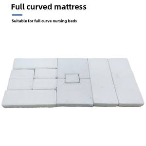 Yaşlı uzanmış ve bacak kaldırma rehabilitasyon ev ve hastane için çok fonksiyonlu manuel hasta yatağı - Product Image 6