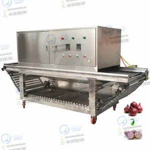 Automatic Chain type high efficiency Onion Peeling Machine / Onion Peeler / onion skin peeling machine