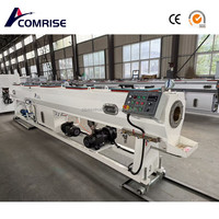 Machine à extruder les tuyaux en PVC à prix d'usine avec machine à évaser les raccords