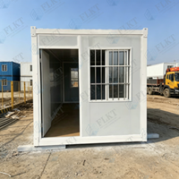 Maison conteneur modulaire préfabriquée FLKT Z-Fold écologique, étanche et résistante au vent, prix usine pour les centres de villégiature
