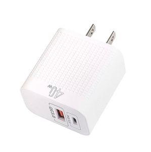 เครื่องชาร์จเร็วแบบสองพอร์ต 40W พร้อมระบบป้องกัน PPS/QC4.0, PD 3.0 และ OVP - โซลูชันการชาร์จขั้นสูงสุดสำหรับสมาร์ทโฟน - Product Image 3