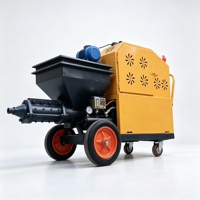 Machine de pulvérisation de ciment et de béton durable avec une puissante capacité de pompage pour le traitement du béton