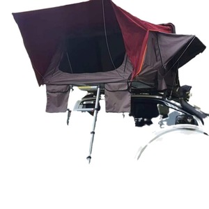 Carpa de Techo para Auto de Apertura Rápida, Tipo Extendido, Tela Oxford de Doble Capa, Una Habitación, Tres Estaciones, para Campamento al Aire Libre - Product Image 5