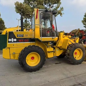 Mini-chargeuse <span class=keywords><strong>Komatsu</strong></span> <span class=keywords><strong>WA100</strong></span> d'origine japonaise avec certifications EMA CE EPA <span class=keywords><strong>Komatsu</strong></span> <span class=keywords><strong>WA100</strong></span> - Product Image 1