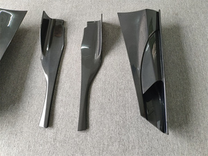 Kit carrosserie complet en fibre de carbone Hongshen, jupes latérales pour la modification/amélioration style 765LT sur le nouveau modèle <span class=keywords><strong>720S</strong></span> - Product Image 5