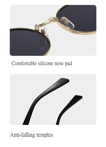 <span class=keywords><strong>Occhiali</strong></span> <span class=keywords><strong>da</strong></span> <span class=keywords><strong>Sole</strong></span> di Lusso con Logo Personalizzato, Montatura in Metallo UV400, <span class=keywords><strong>Occhiali</strong></span> <span class=keywords><strong>da</strong></span> Vista alla Moda per <span class=keywords><strong>Uomo</strong></span> e Donna - Product Image 3