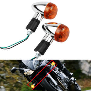 Clignotant avant universel 12V GN125 pour moto, lampe LED <span class=keywords><strong>ambre</strong></span>, remplacement de clignotant, marque OEM, garantie 1 an - Product Image 5