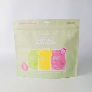 Sachet Doypack Personnalisable avec Fermeture Éclair, Qualité Alimentaire, pour Emballage de Soins de la Peau et Masques Faciaux, avec Impression de Logo Personnalisé - Product Image 6