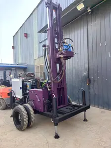 SM300 Hydraulic Rotary Drilling Rig For Water Well 300 Meters Diamond Core Drilling Rig With Accessories