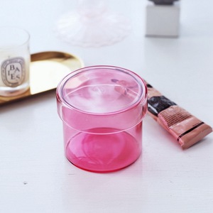 Chất lượng cao bán buôn mini Glass container đa kích thước Glass Jar thủy tinh màu Glass lưu trữ Tank - Product Image 3