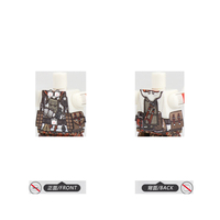 Blocs de Construction Militaires WW2 l'Armée Allemande Généraux Hiver Neige Camouflage Chasse Troupes UV Mini Figurines d'Action