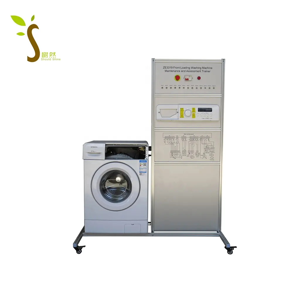Front Loading Washing Machine Maintenance and Assessment Trainer Educational equipment electrical machine trainer