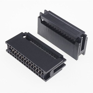 <strong>IDC</strong> Type Card Edge Slot 2.54 mm Pitch 26 Position <strong>Socket</strong> 1.27 mm Ribbon Cable Connector Board Gold finger Receptacle HIF5D - Product Image 1