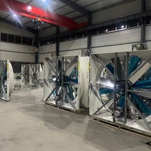 Im Lặng Công Nghiệp Làm Mát Tiết Kiệm Năng Lượng Mặt Trời Tường Fan Chăn Nuôi/Lợn/Sữa Trang Trại Nhà Thông Gió Không Khí Nhà Kính Quạt Thông Gió - Product Image 1