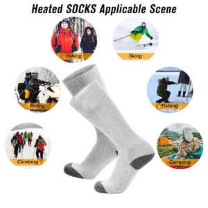 <span class=keywords><strong>Chaussettes</strong></span> chauffantes électriques USB rechargeables 100% coton, <span class=keywords><strong>les</strong></span> <span class=keywords><strong>plus</strong></span> vendues en 2022, pour l'hiver, <span class=keywords><strong>chaussettes</strong></span> chauffantes pour le pays - Product Image 4