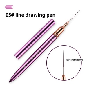 Nouveau Pinceau Liner pour Ongles 2024, Kit de Peinture d'Ongles, Ensemble de Pinceaux Liner pour Gel, Kit Nail Art, Liner 6mm 9mm 15mm 18mm 25mm - Product Image 4