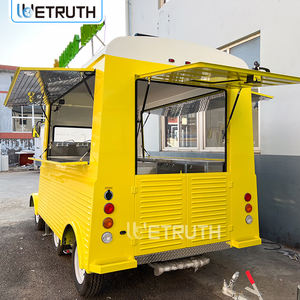 Petite camionnette alimentaire modifiée, cuisine mobile conduite, remorque de restauration compacte, food truck compact - Product Image 3