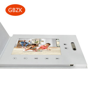 Lecteur numérique Lcd <span class=keywords><strong>anniversaire</strong></span> cartes vidéo livret vidéo avec écran tactile - Product Image 3